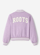 Girls Cooper Sparkle Varsity Jacket