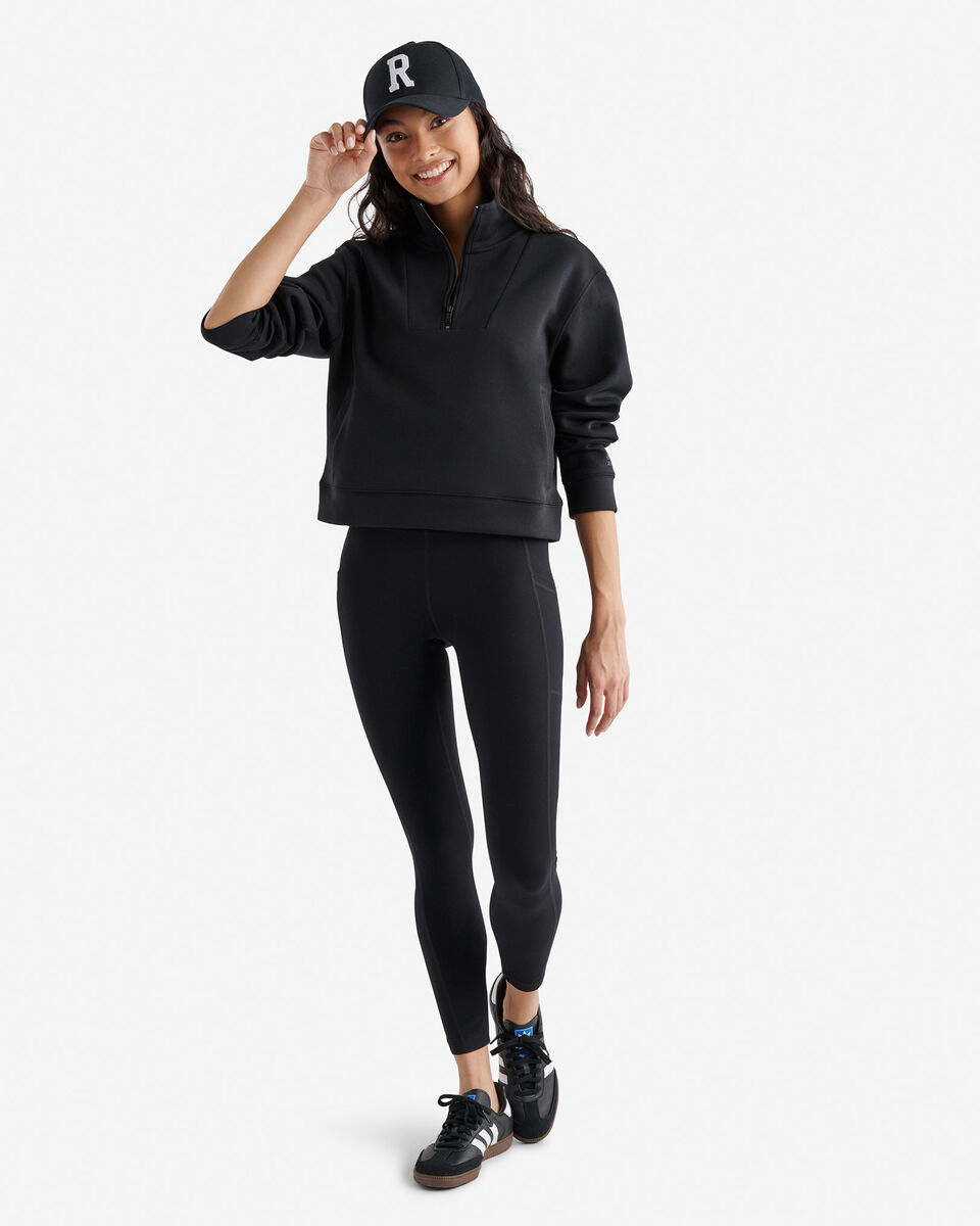 Recover Essential Interlock Half Zip Top