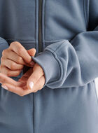 Summer Cloud Cropped Full Zip Hoodie