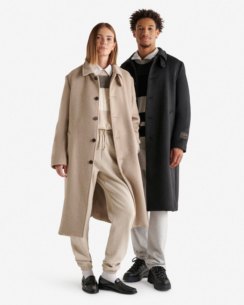 Long Wool Blend Coat