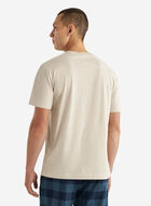 T-shirt Cooper à carreaux pour hommes