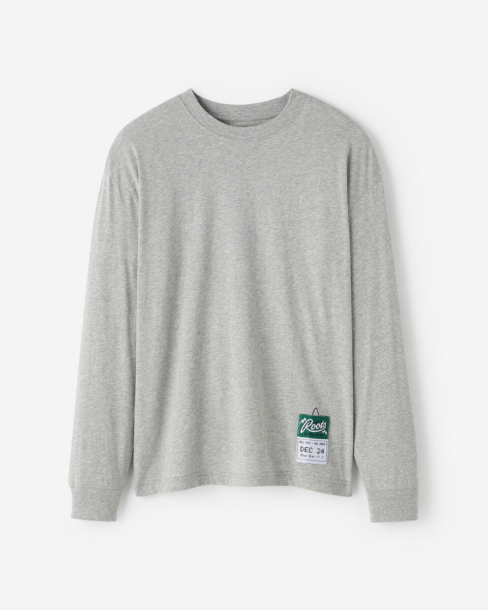 Mens Ski Pass Relaxed Long Sleeve T-Shirt