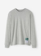 Mens Ski Pass Relaxed Long Sleeve T-Shirt
