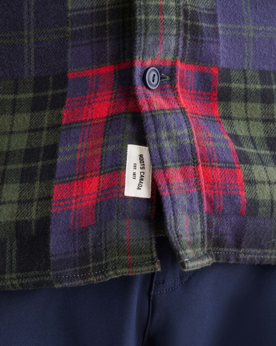 Patchwork Flannel Shirt