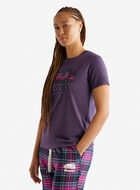 T-shirt à carreaux Inglenook pour femmes