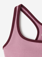 Camisole sport courte en tricot