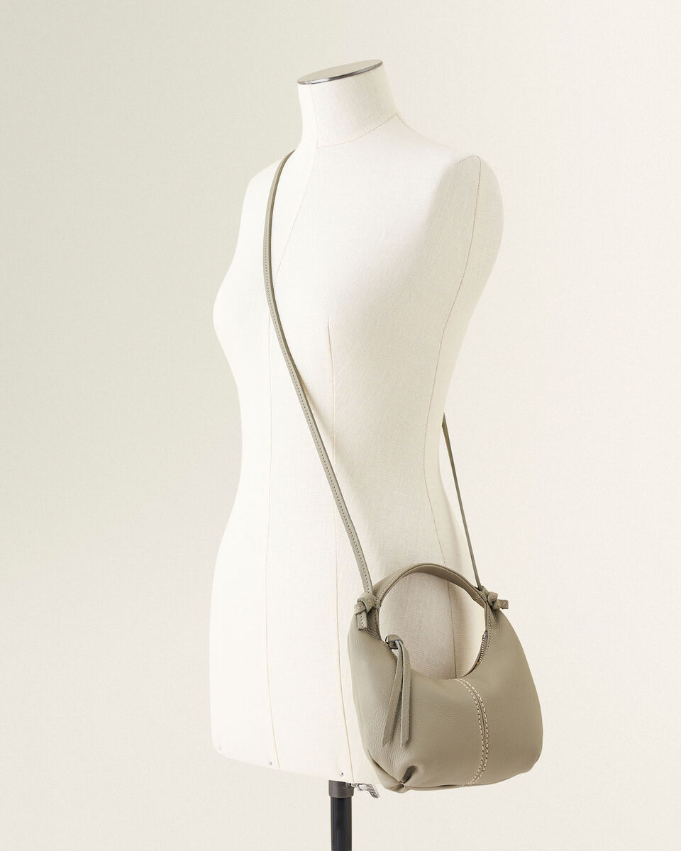 Mini sac Lola en cuir Nuage