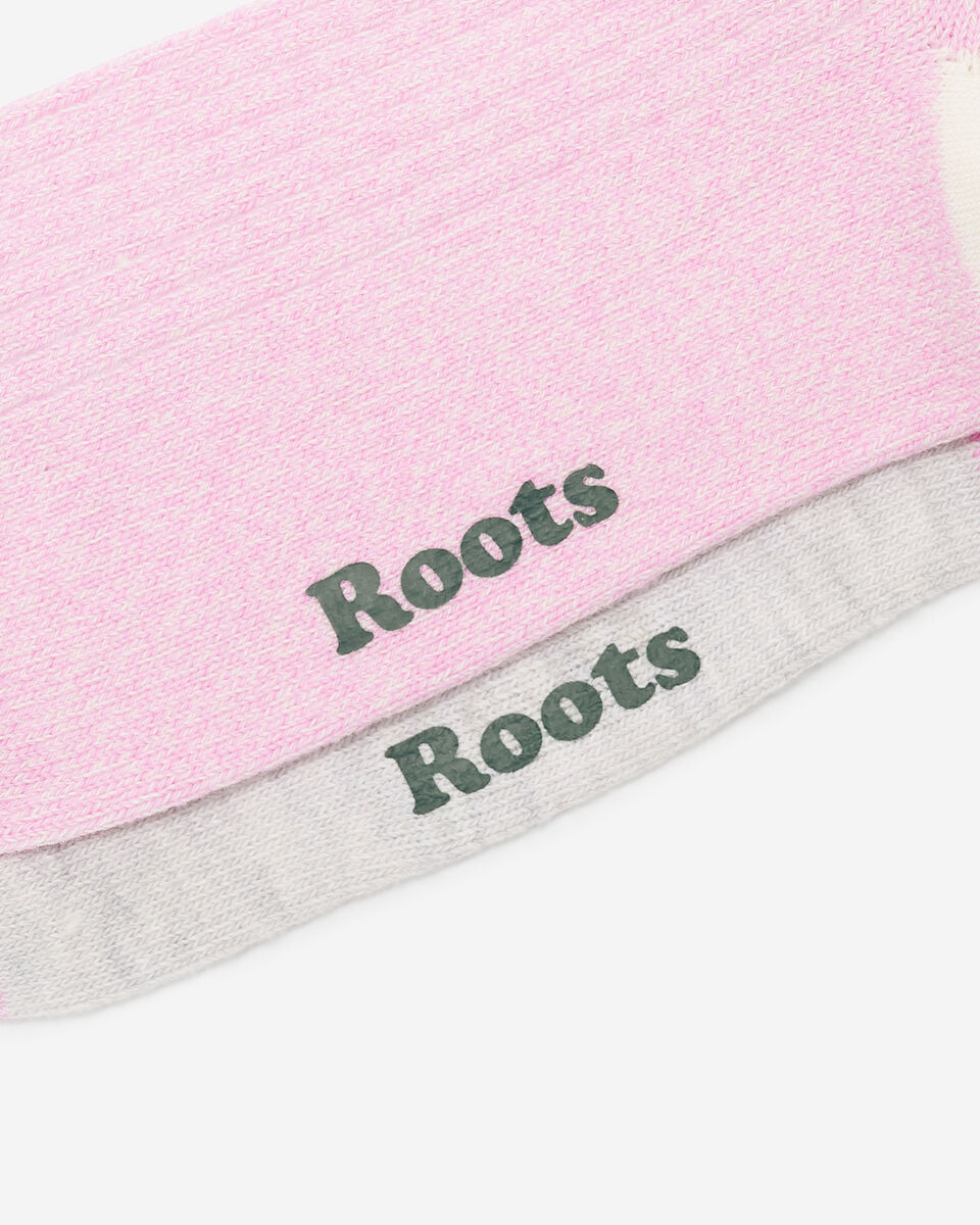 Adult Cotton Cabin Ankle Sock 2 Pack