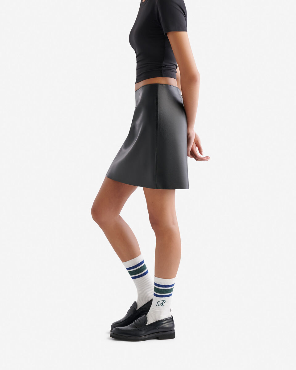 Short Leather Skirt