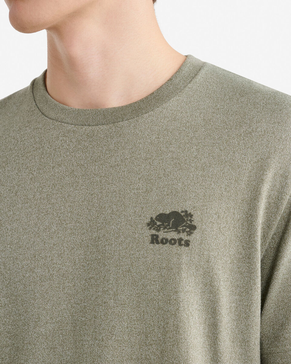 T-shirt poivr&eacute; en coton bio pour hommes