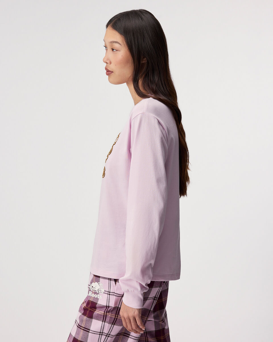 Womens Festive Cooper Long Sleeve T-Shirt