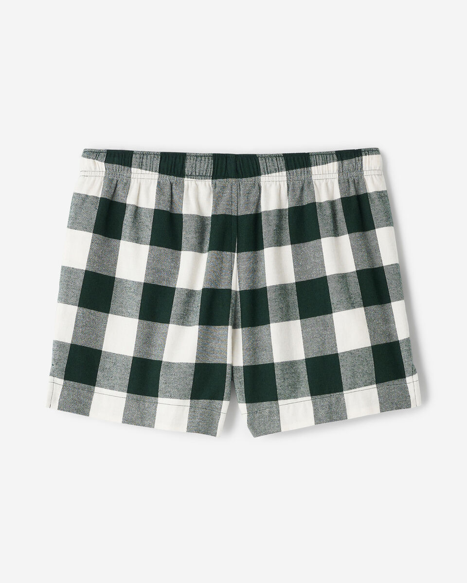 Short de pyjama &agrave; carreaux pour femme