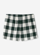Short de pyjama &agrave; carreaux pour femme