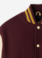 Blouson universitaire rétro pour homme