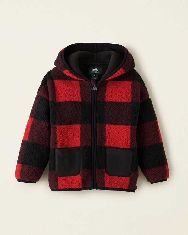 Toddler Shearling Fleece Zip Hoodie	