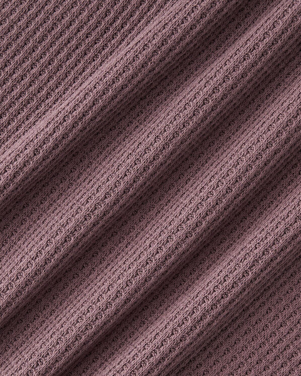 Haut gaufré à manches longues Haut gaufré à manches longues