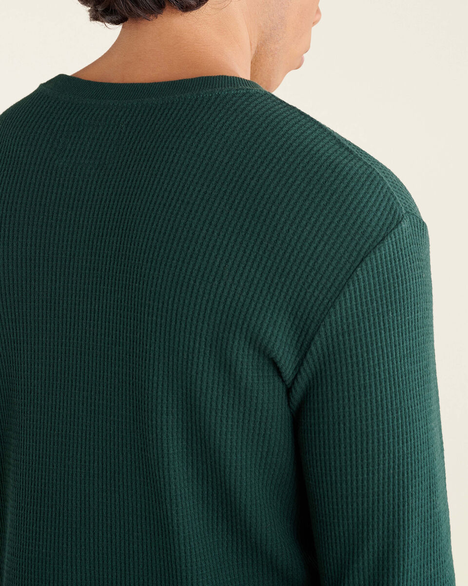 Waffle Long Sleeve Crew Top