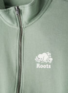 Organic Cooper Relaxed Half Zip Stein