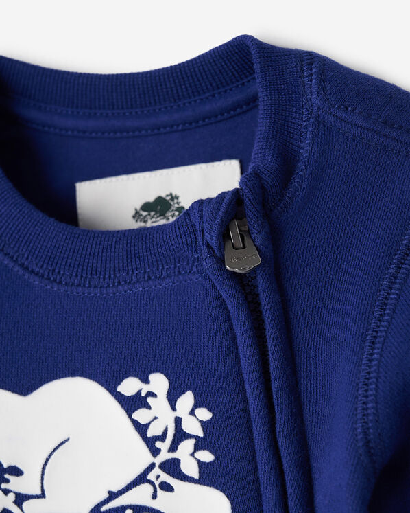 Barboteuse originale Cooper le castor en coton bio pour bébés