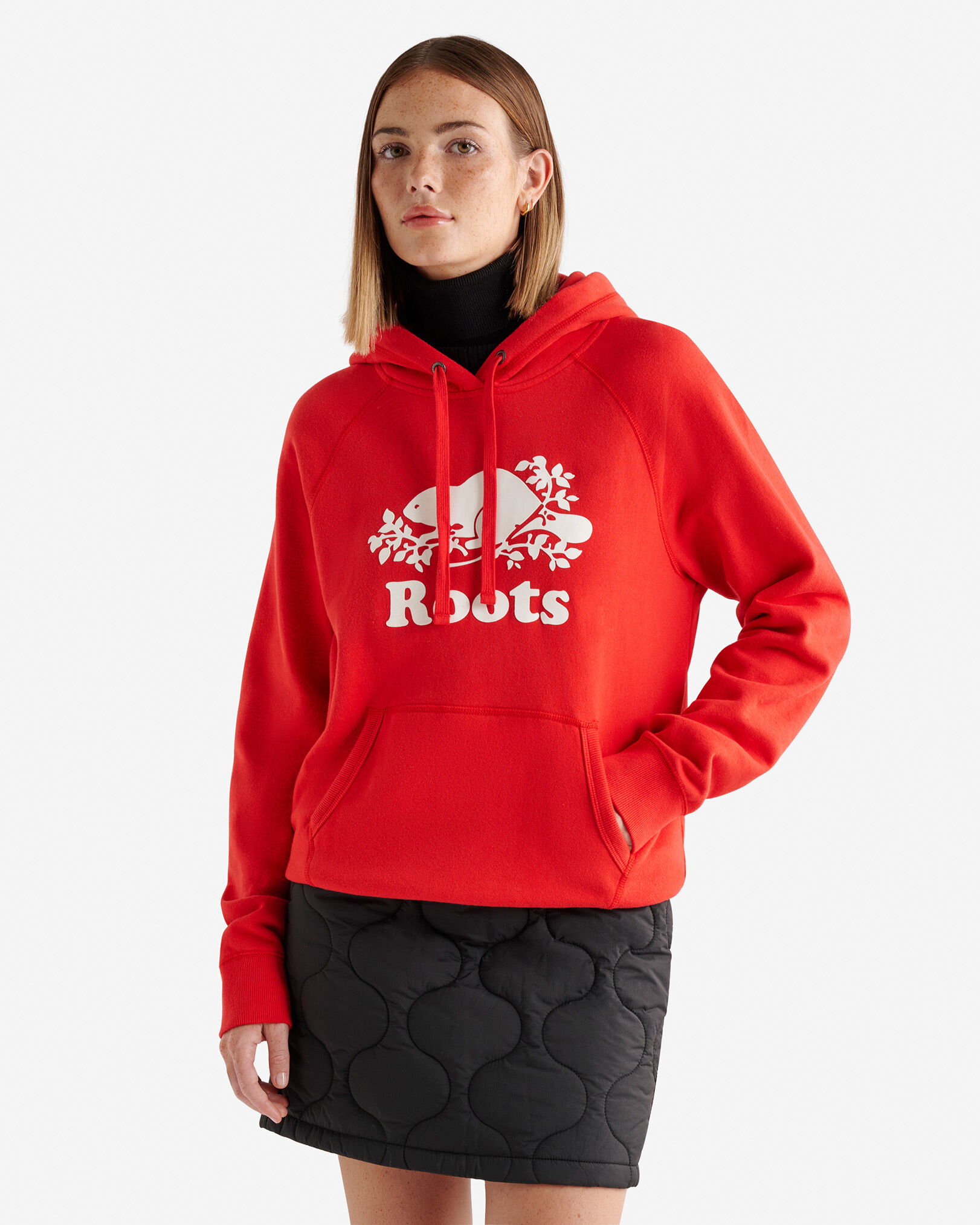 Women s Reds and Pinks Sweatshirts Hoodies Roots