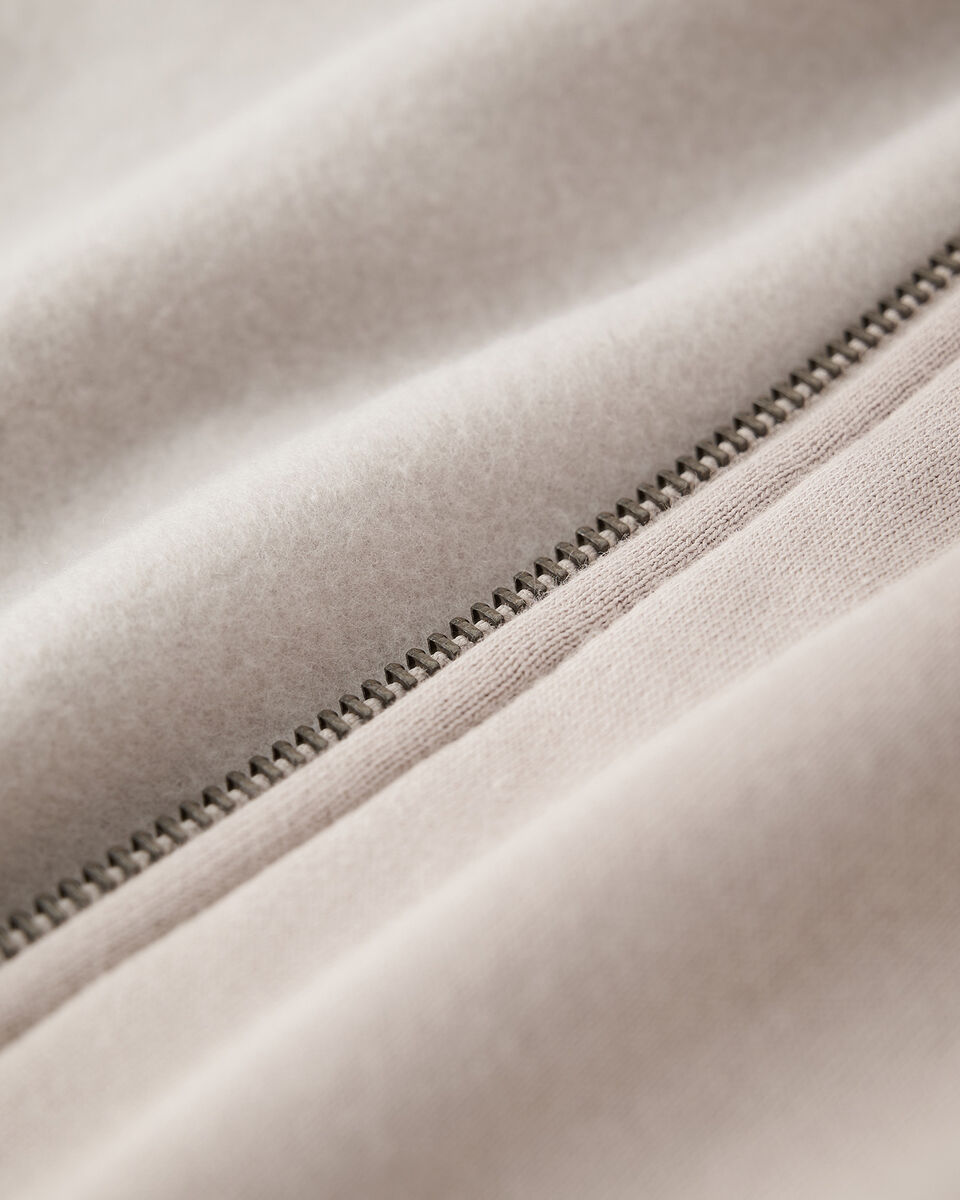 Organic Cooper Slim Full Zip Hoodie