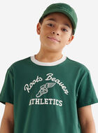 T-shirt à bordures contrastantes RBA pour enfants