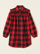 Girls Park Plaid Dress