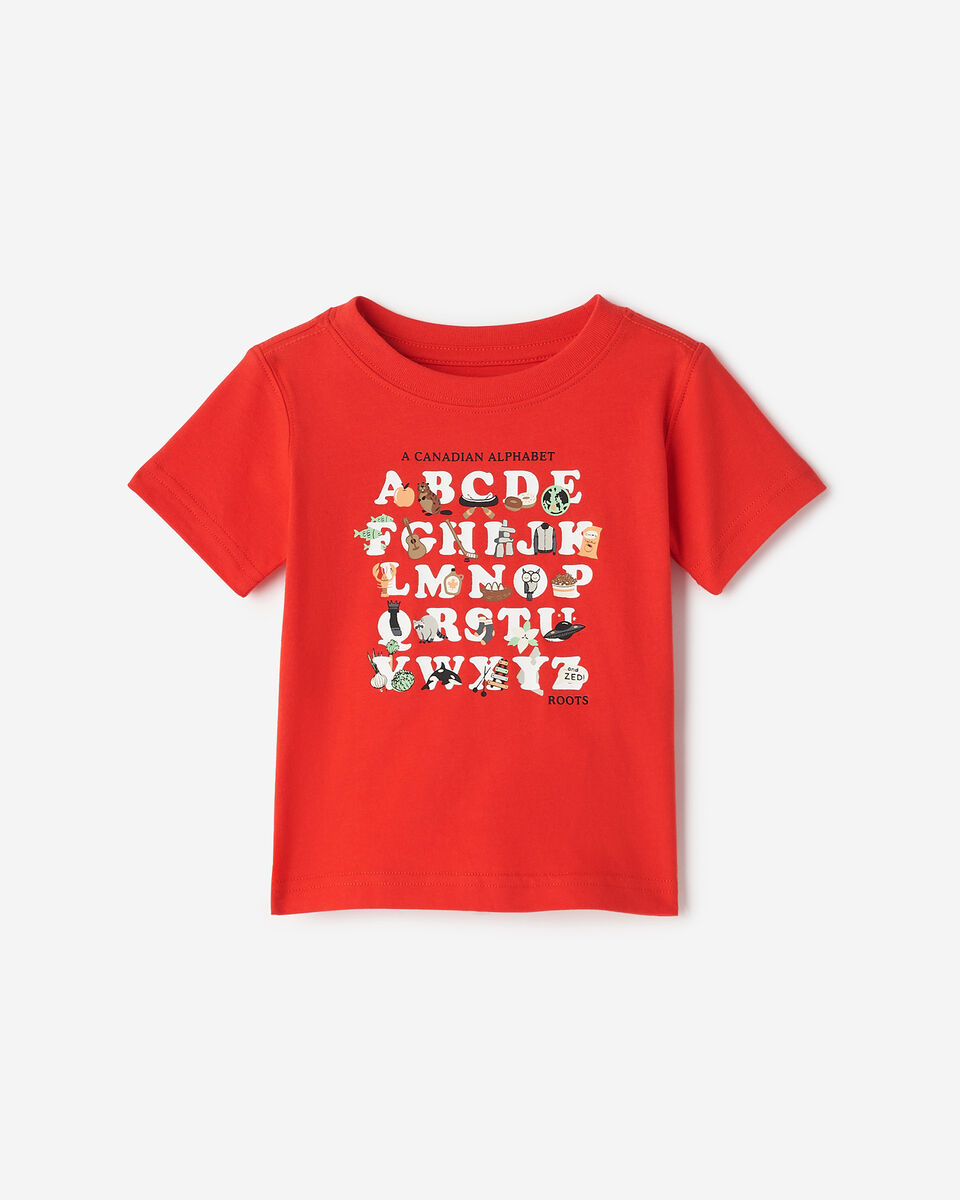T-shirt ABC du Canada pour b&eacute;b&eacute;s