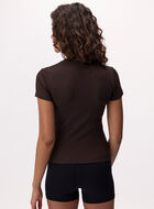 Roam Rib Fitted Short Sleeve Top