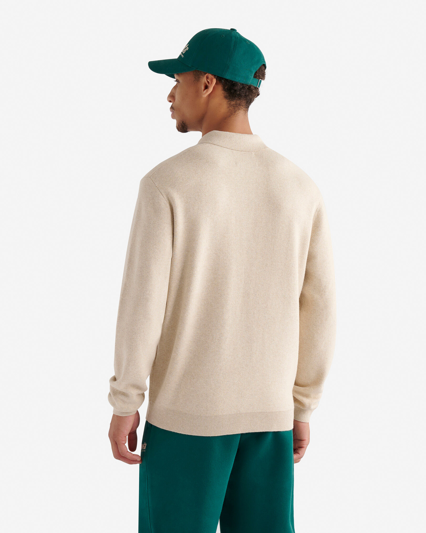 Severn Long Sleeve Sweater Polo