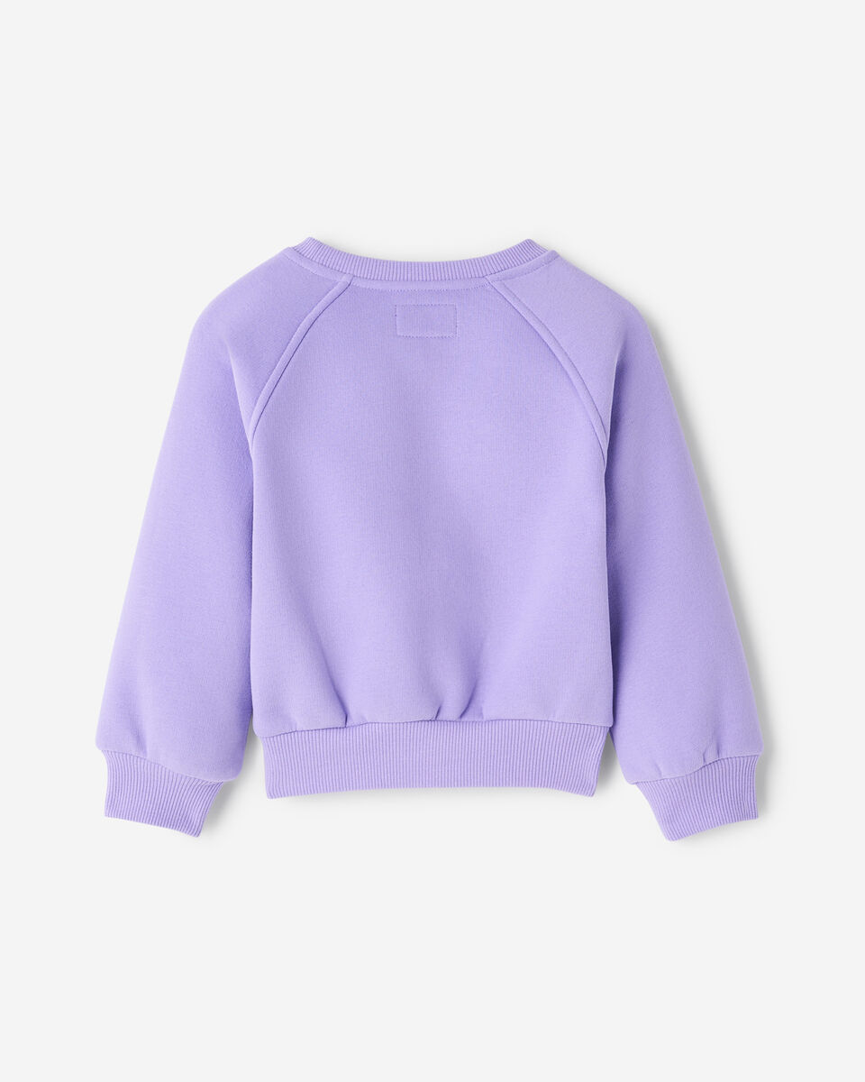 Toddler Girls Cloud Bubble Crew Sweatshirt