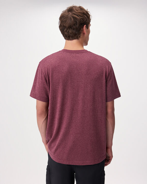 T-shirt &agrave; motif poivr&eacute; en coton biologique pour homme