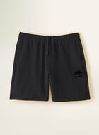 Short original long à taille haute en molleton de coton bio Cooper 6 po
