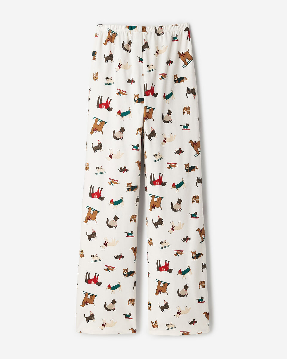 Pantalon de pyjama festif pour femme