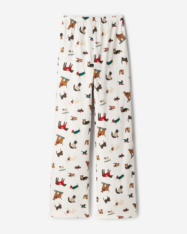Pantalon de pyjama festif pour femme