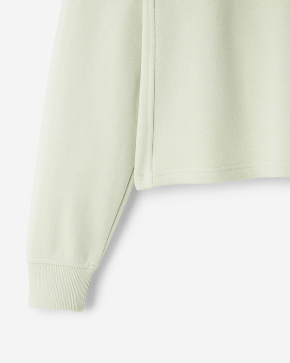 Chandail &agrave; col rond en molleton estival Nuage