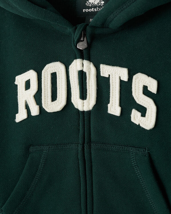 Baby Roots Applique Full Zip Hoodie Baby Roots Applique Full Zip Hoodie