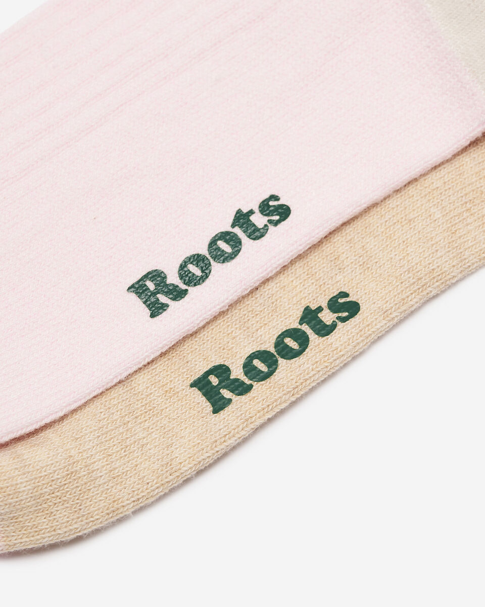 2 paires de socquettes en coton Cabane pour adultes 