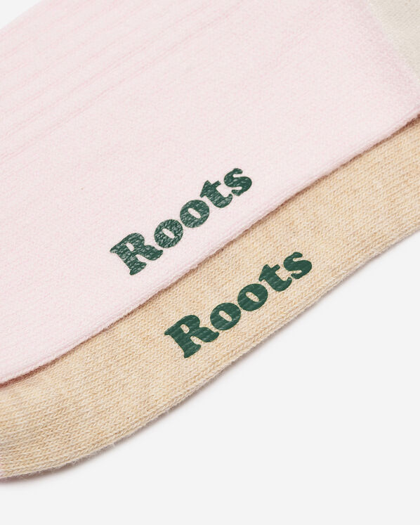 Adult Cotton Cabin Ankle Sock 2 Pack