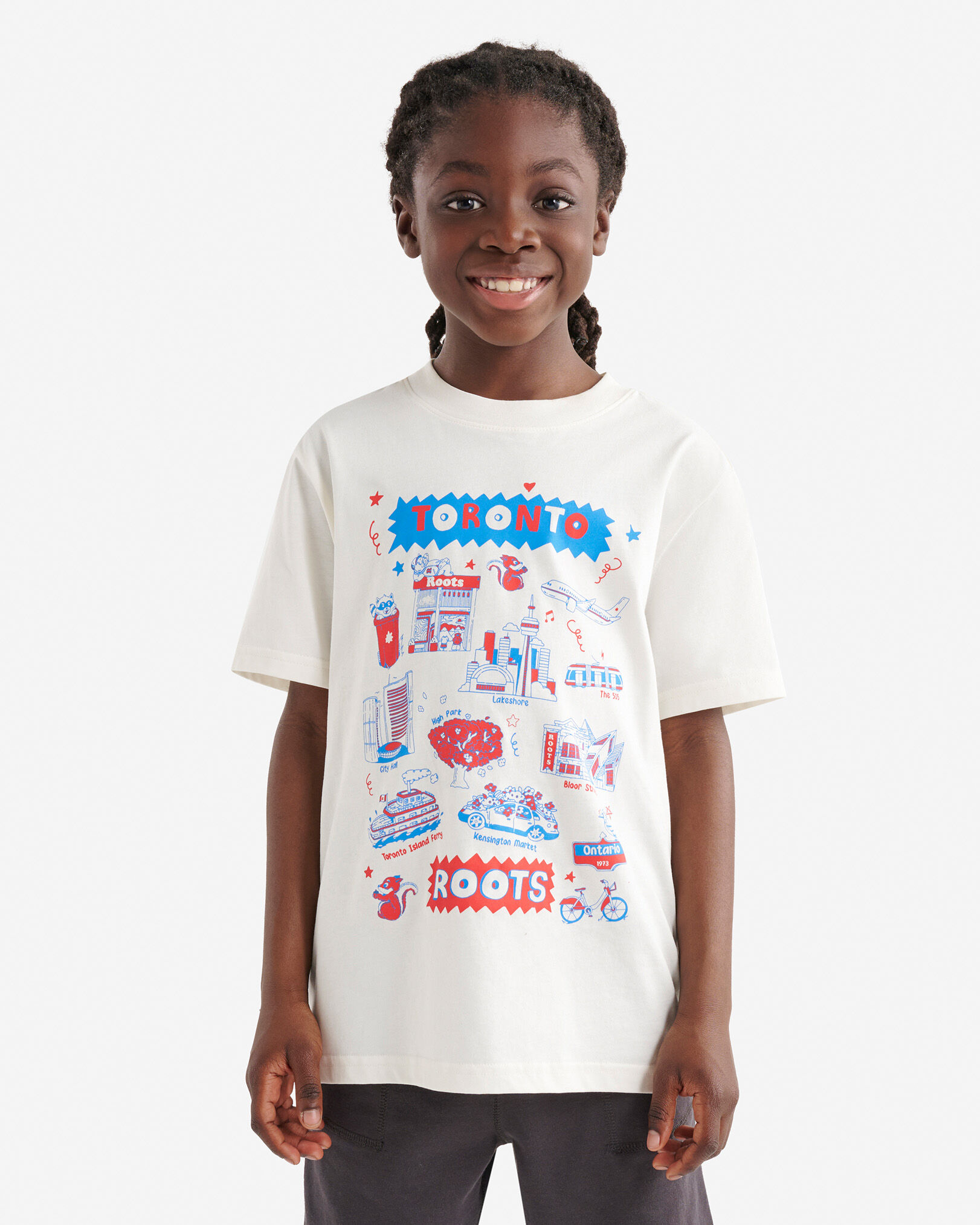 T-shirt Villes Roots pour enfants
