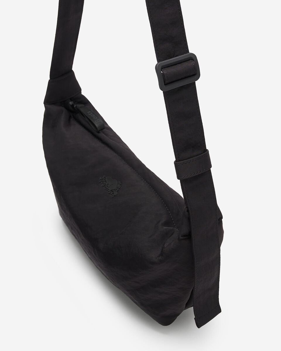 Nylon Medium Crescent Bag