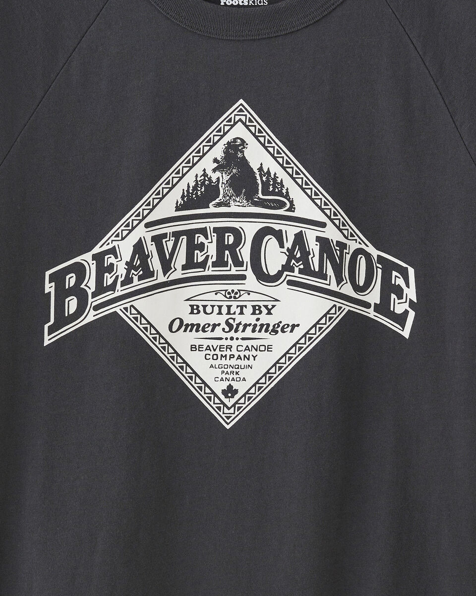 Camisole raglan Beaver Canoe pour enfants