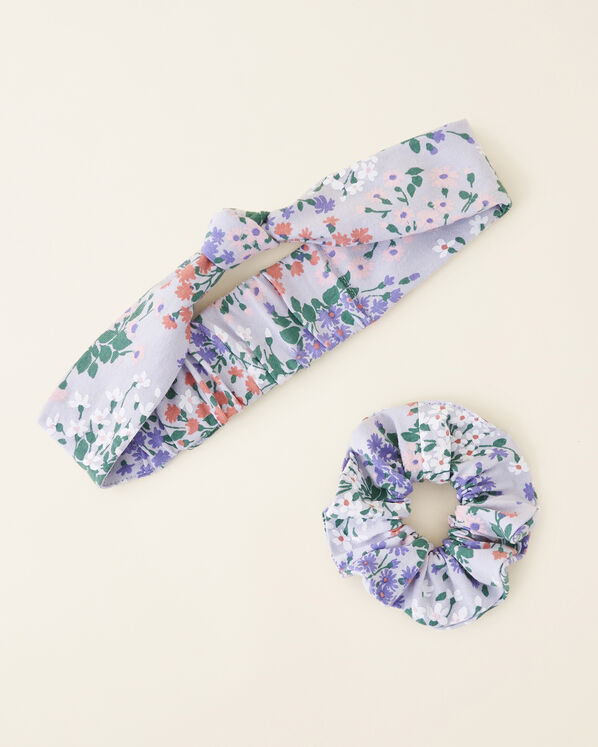 Ensemble pour cheveux motif floral pour enfants