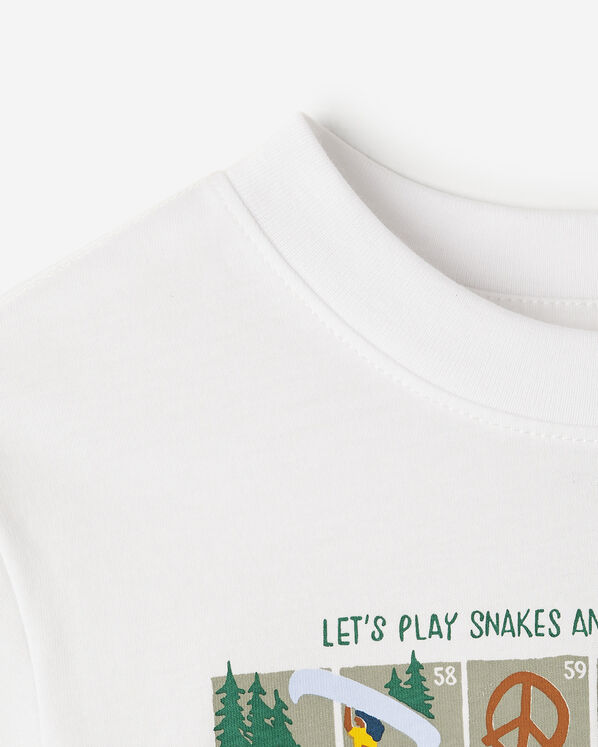 Toddler Beaver Canoe Snakes And Ladders T-Shirt