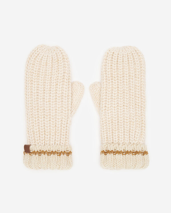 Mitaines &agrave; grosse maille Cabane pour adulte