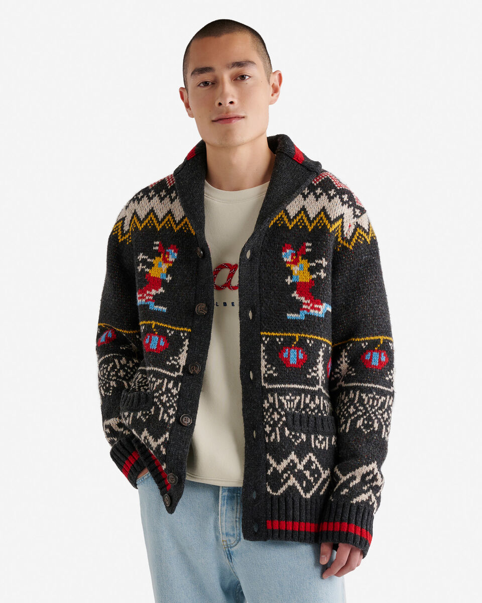 Cabin Shawl Fair Isle Cardigan
