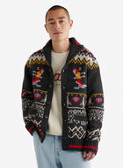 Cabin Shawl Fair Isle Cardigan