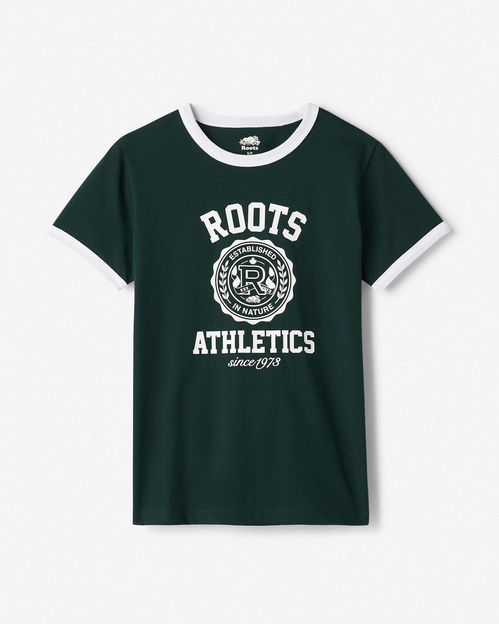 Womens Legacy Crest Ringer T-Shirt