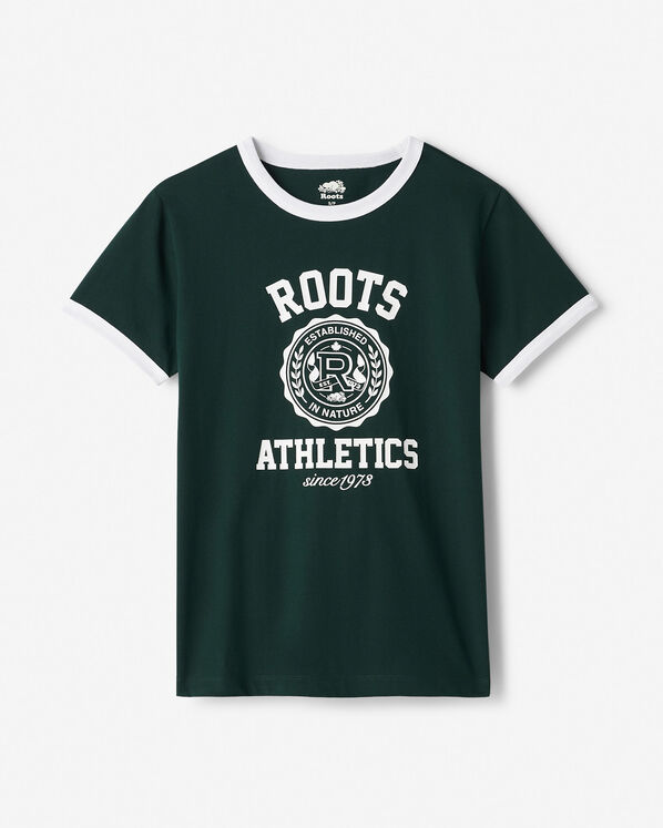 Womens Legacy Crest Ringer T-Shirt