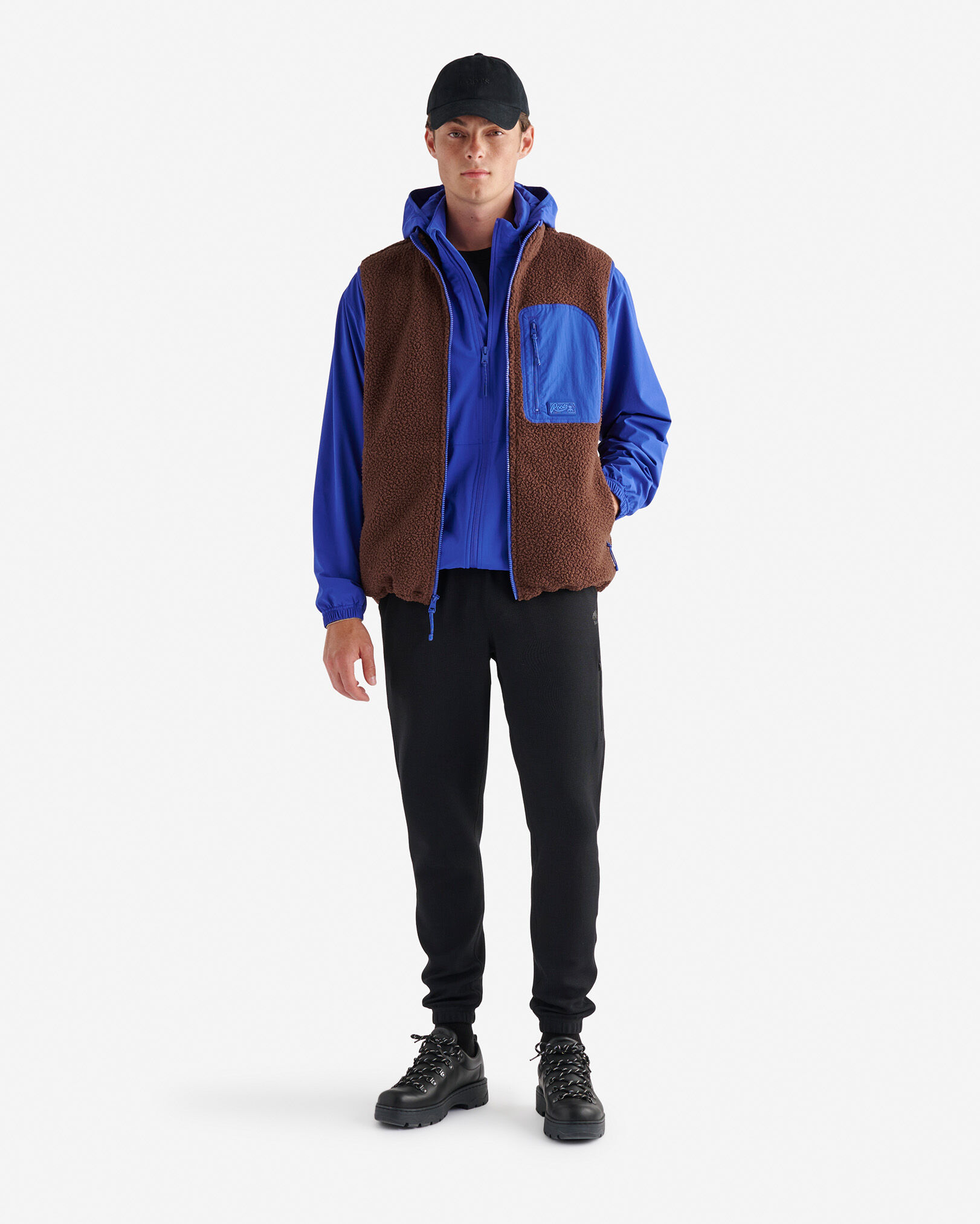 Alta Shearling Fleece Vest
